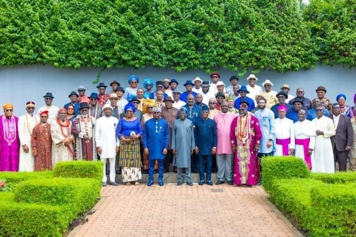 Tinubu promises to construct Eleme axis of East-West road, says Rivers state has no business with poverty, insecurity