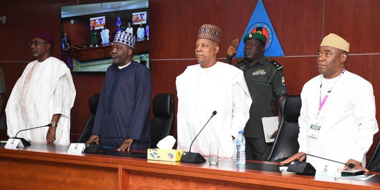 Avoid actions that will tarnish reputation of Tinubu administration, Shettima tells political appointees, civil servants