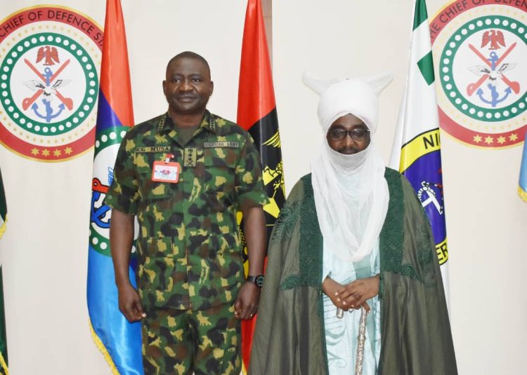 Emirs of Kano, Zauzau visit Chief of Defence Staff, offer prayers for triumphs for military