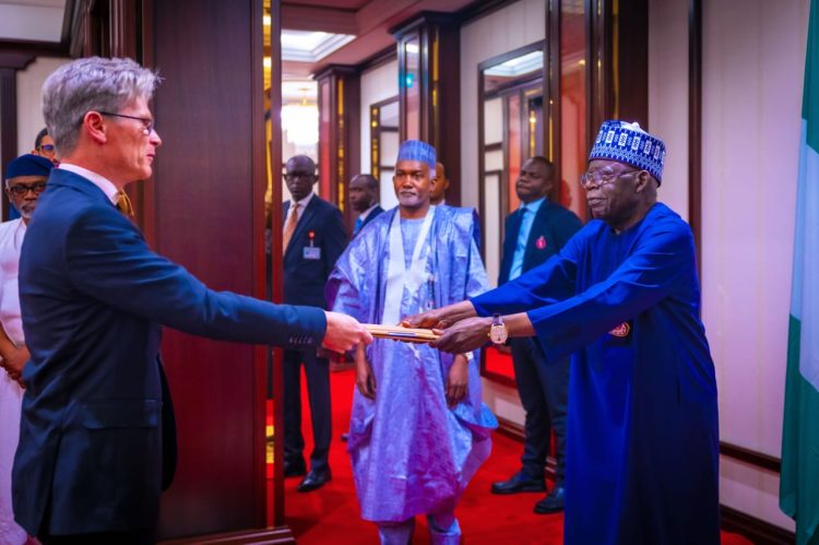 Tinubu makes case for investment opportunities as foreign envoys present letters of credence