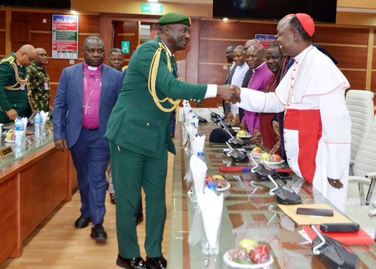 CAN leadership visits Defence Headquarters, lauds CDS over fight against criminality