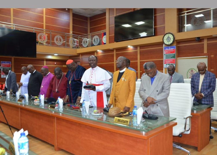 CAN leadership visits Defence Headquarters, lauds CDS over fight against criminality
