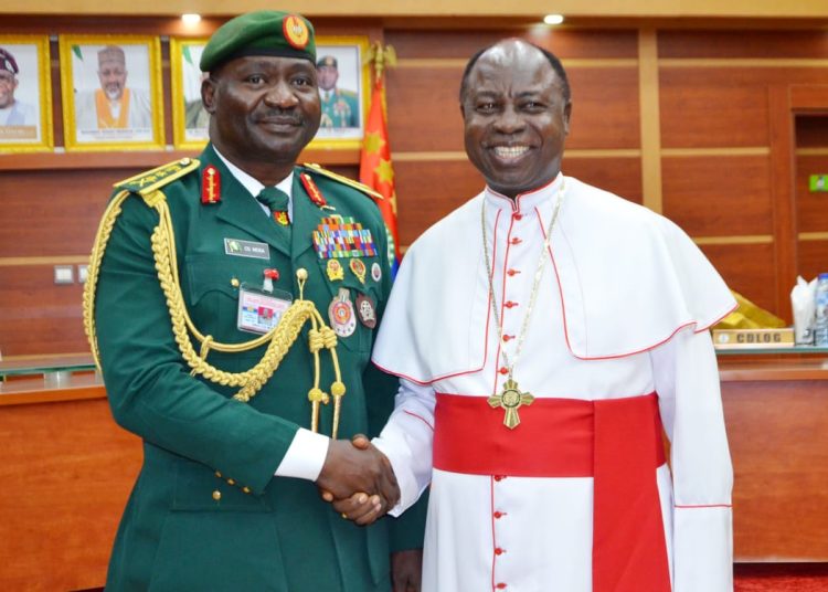 CAN leadership visits Defence Headquarters, lauds CDS over fight against criminality