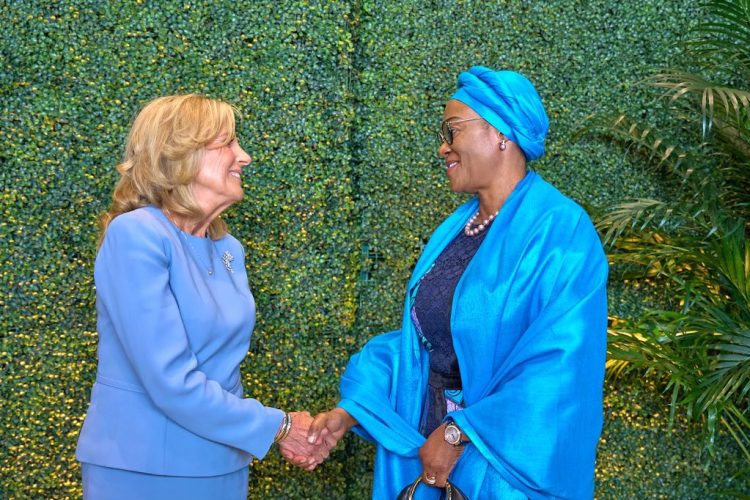 79th UNGA: U.S First Lady Jill Biden hosts Oluremi Tinubu, other visiting counterparts