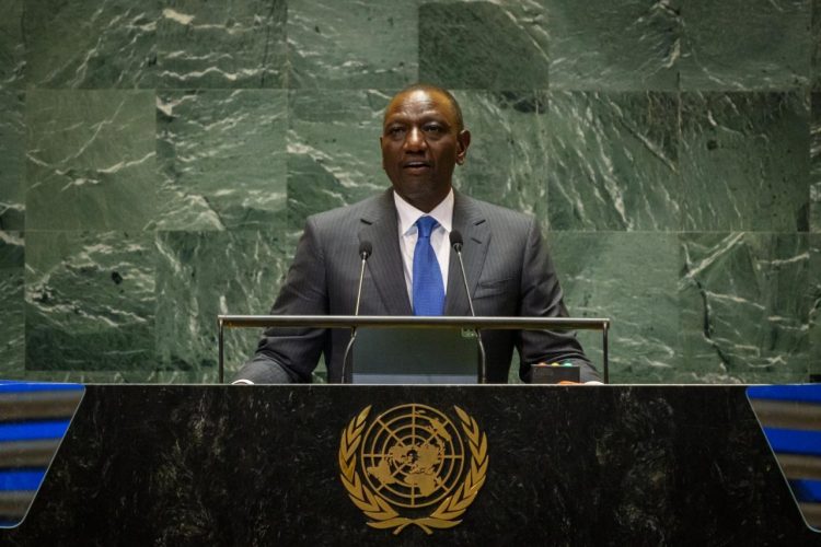 President Ruto calls for reforms in the United Nations Security Council