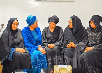 Oluremi Tinubu, Shettima’s wife pay condolence visit to General Lagbaja’s spouse