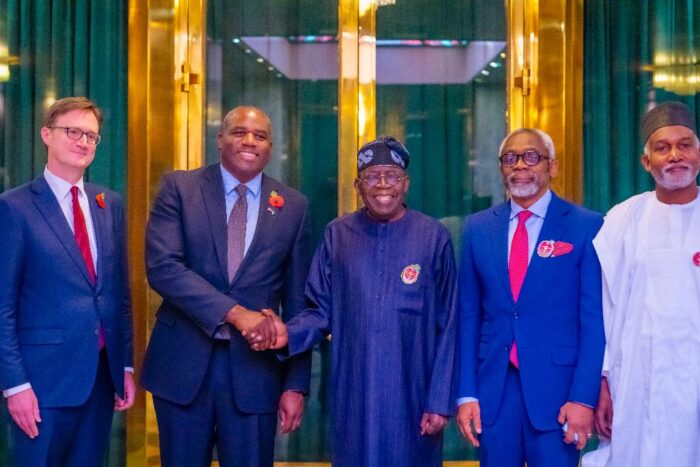 Tinubu receives UK Foreign Secretary, welcomes new strategic partnership agreement for shared growth