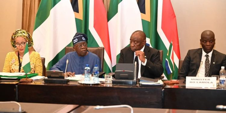 Nigeria, South Africa must lead Africa’s transformation – Tinubu