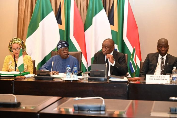 Nigeria, South Africa must lead Africa’s transformation – Tinubu