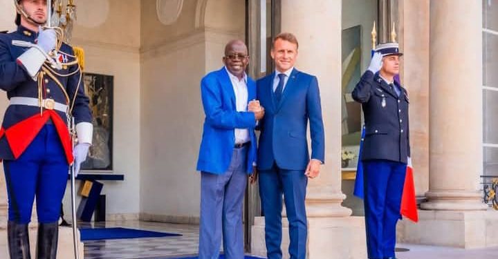 Tinubu, Macron agree on stronger partnership