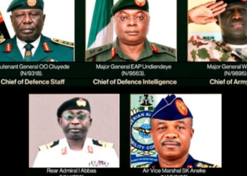 Curriculum Vitae of new Service Chiefs