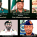 Curriculum Vitae of new Service Chiefs