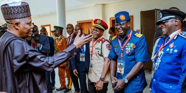 Shettima to NISS Course 18: Tinubu decisively address Nigeria’s security challenges
