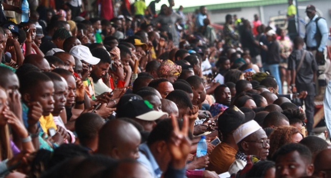 Tinubu urges youths to build their future in Nigeria