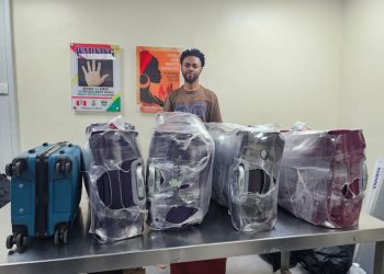 Italy-bound businessman intercepted with cocaine consignments in shoe soles, bag railings 