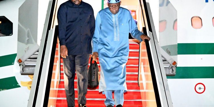 Tinubu returns to Abuja